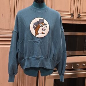 Buc-ee's Crop Sweatshirt - SZ S